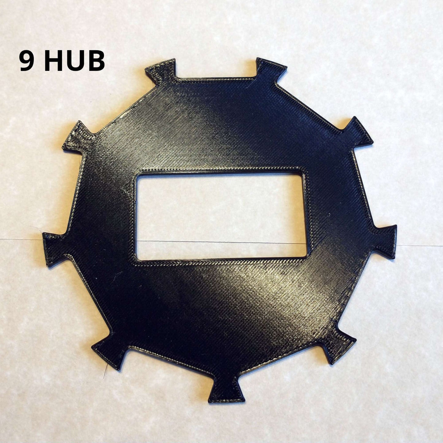 Hub for playing Mexican Train Dominos