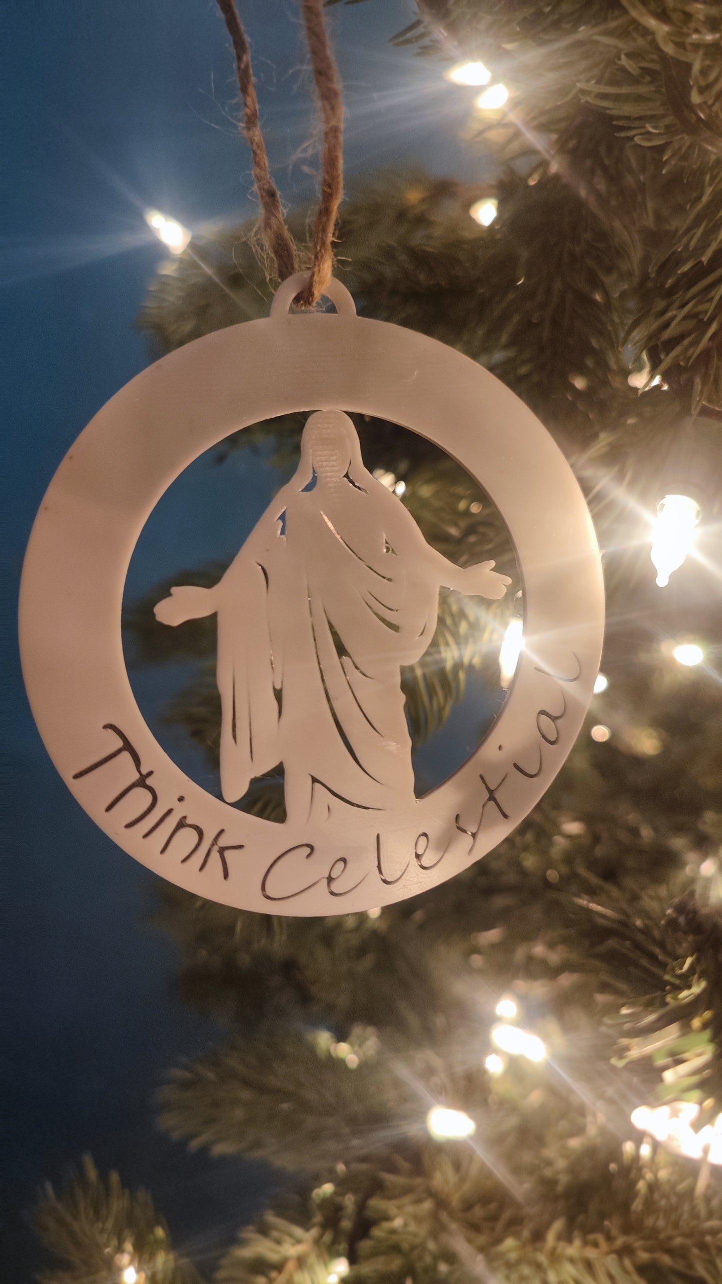 Think Celestial Ornament
