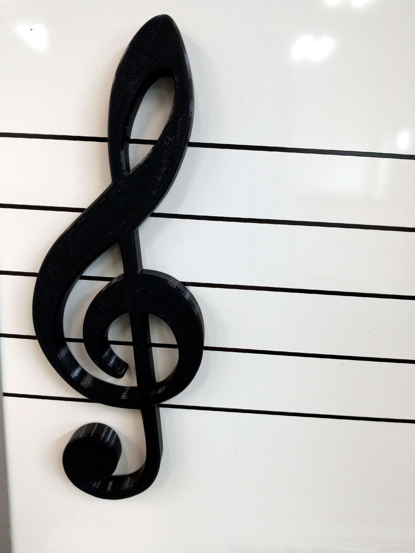 Individual 3D Music Notes Magnetic
