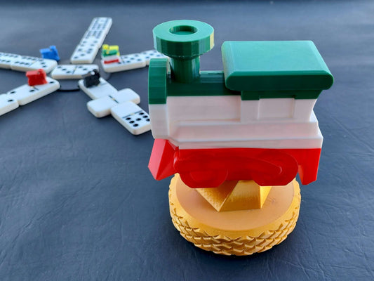 Mexican Train Trophy for Dominos