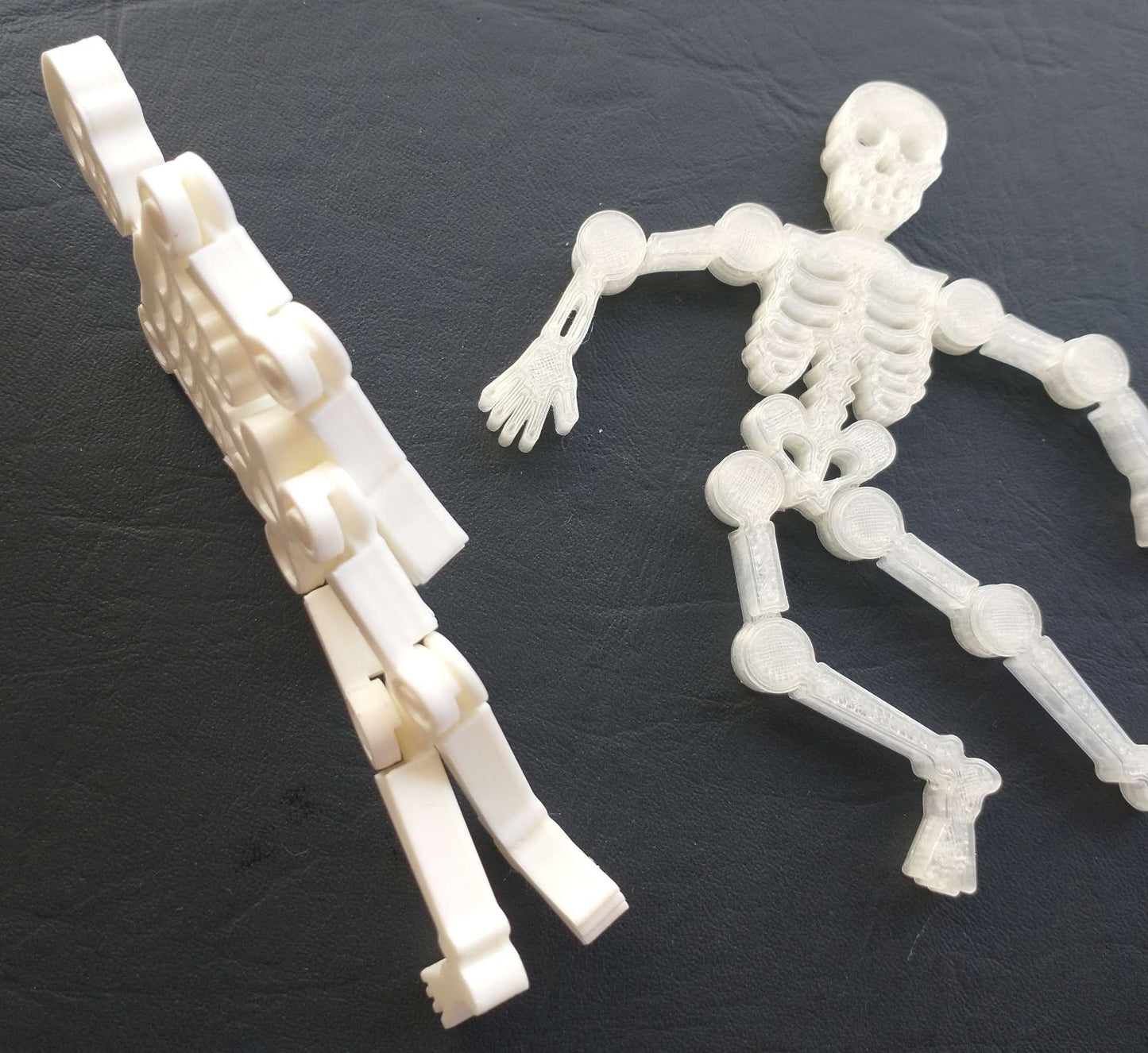 Set of 4 Skeletons with Moving Arms and Legs