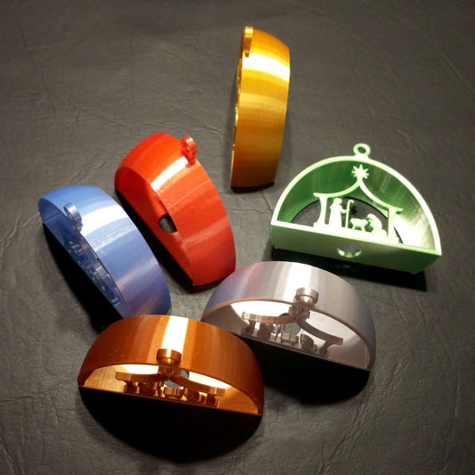 Nativity Ornaments 3D Printed Gifts