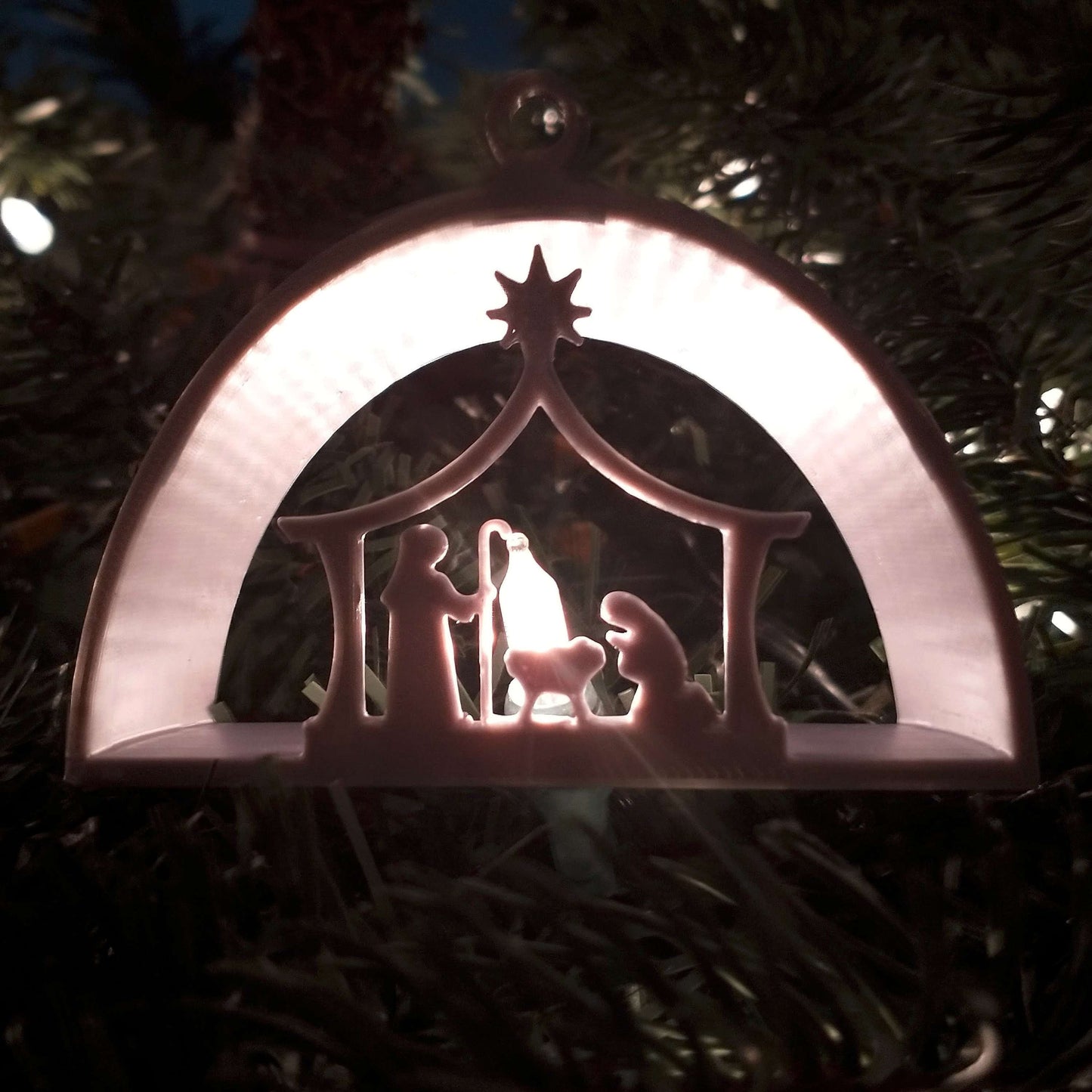 Nativity Ornaments 3D Printed Gifts