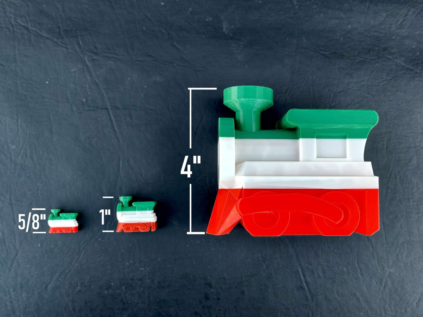 4" Trains Large - Mexican Train Dominos